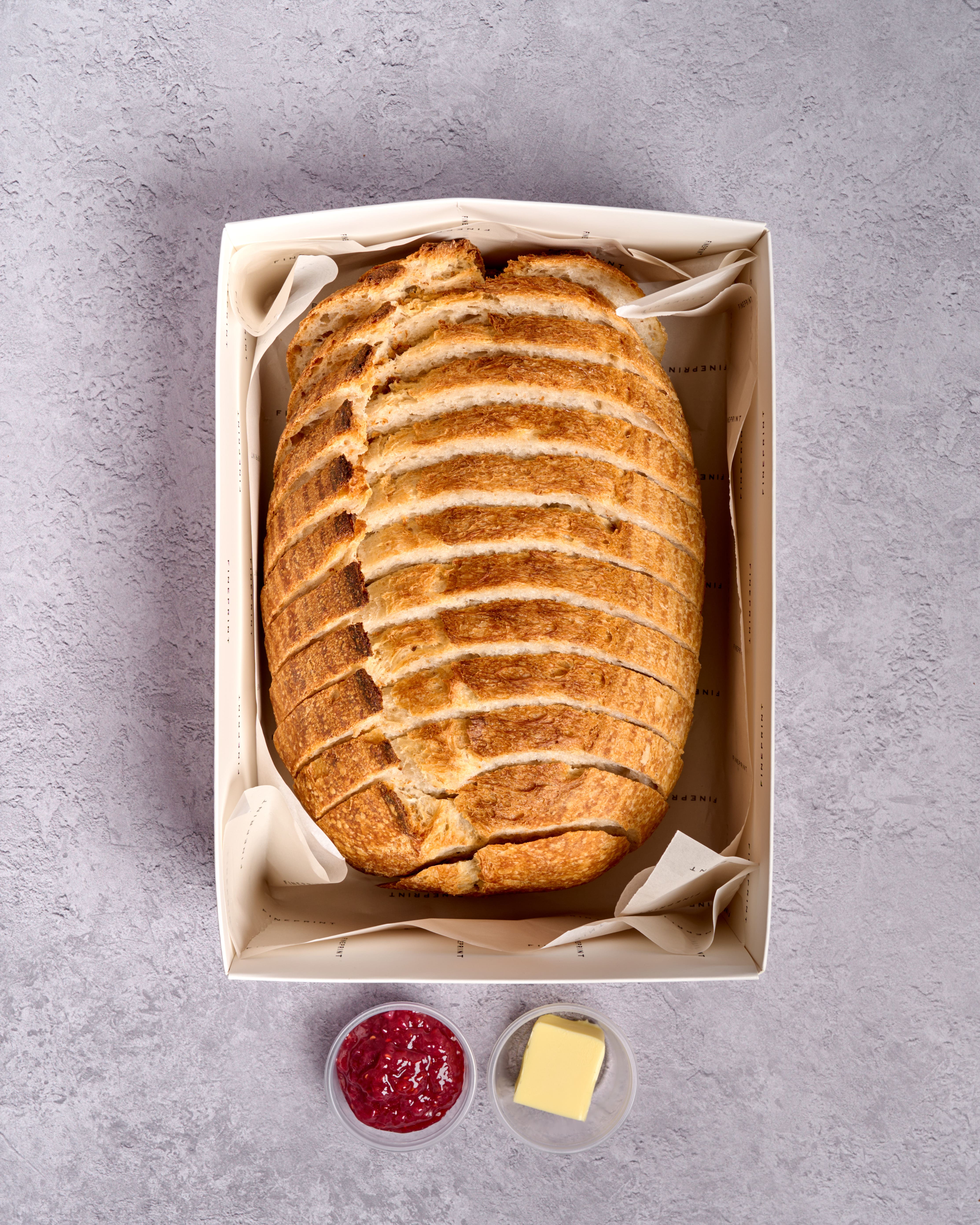 Sourdough with Butter & Jam