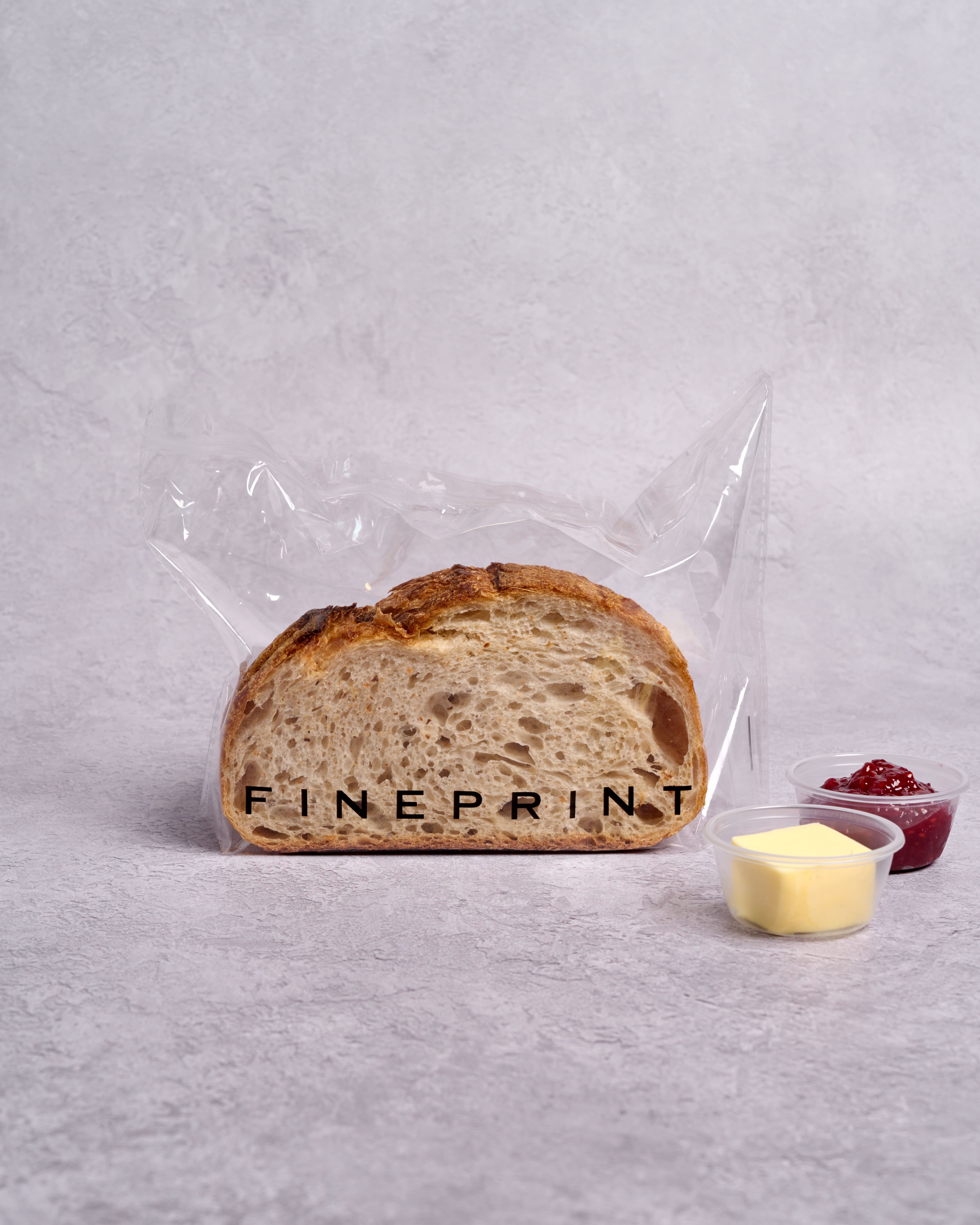 Sourdough with Butter & Jam