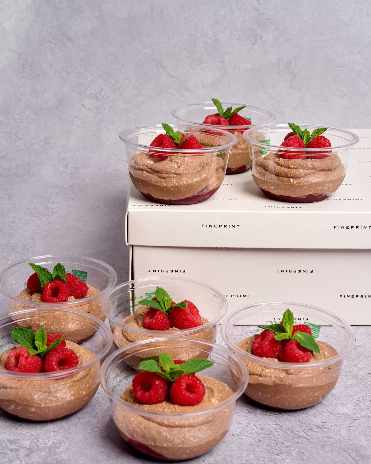 Chocolate Raspberry Ricotta Cups