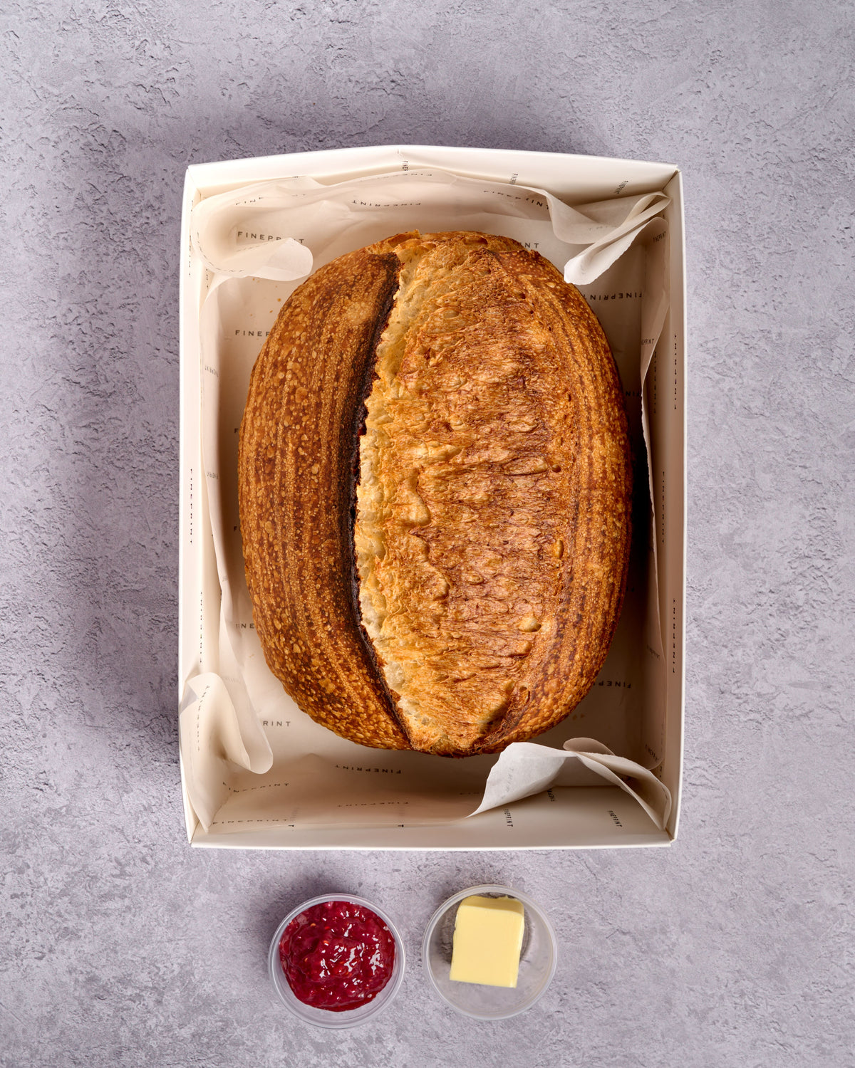 Sourdough with Butter & Jam