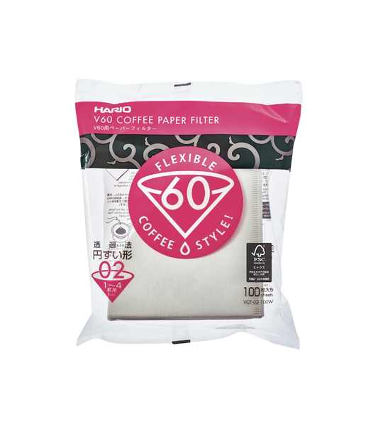 V60 Paper Filter 02 (100-pack)